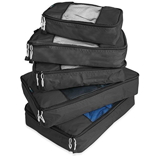 TravelWise Packing Cube System – Durable 5 Piece Weekender+ Set Review