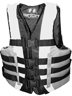 Hardcore Water Sports High Visibility USCG Approved Life Jacket