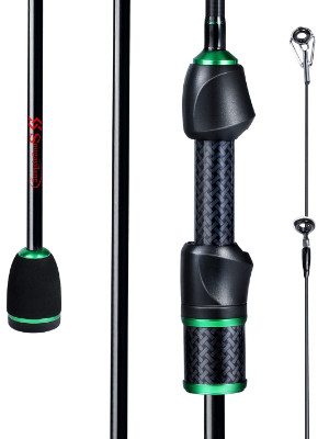 Sougayilang Fishing Rod,Graphite 24 Carbon